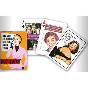 Piatnik Deck of Playing Cards - Tough Women - Collector's Edition No. 1673