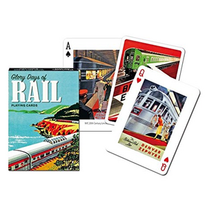 Piatnik Deck of Playing Cards - Glory Days of Rail - Collector's Edition No. 1671