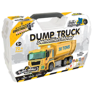 Dump Truck Demolition Mover - Construct It DIY Mechanical Kit