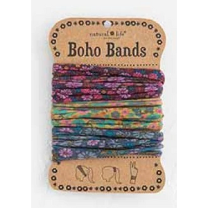 Boho Bands - Lot of 3 - Natural Life - Purple/Mustard/Charcoal