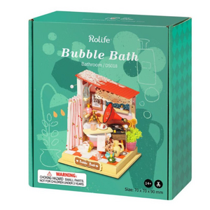 Rolife Bubble Bath - Bathroom DS018 DIY Miniature Model