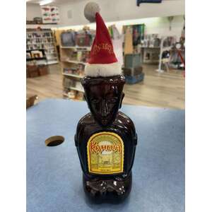 Empty Kahlua Liquer Bottle - Christmas Heritage Edition