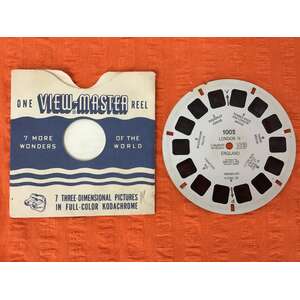 Vintage View-Master Reel - London II England 1002