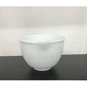 VINTAGE Sunbeam Mix Master Milk Glass Mixing Bowl - Small 