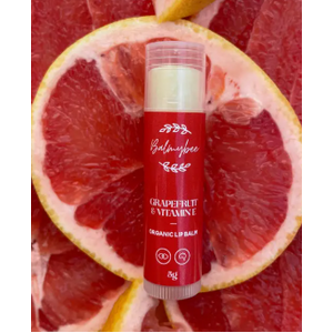 Organic Lip Balm - Balmybee - Grapefruit