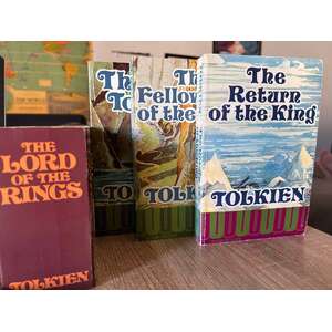 1974 Lord of the Rings Trilogy Paperback Set - Tolkien