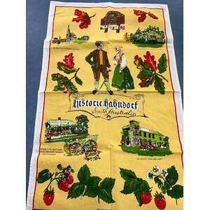 Souvenir Tea Towel - Historic Hahndorf South Australia