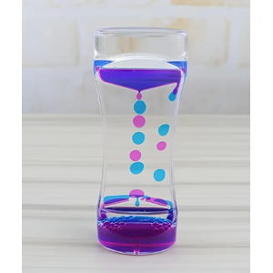 Oil Dripping Timer - Sensory Aid - Pink & Blue