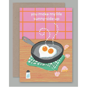 Blank Greeting Card - Sunny Side Up