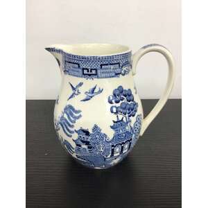 Wedgwood Blue Willow Creamer Jug - Made in England