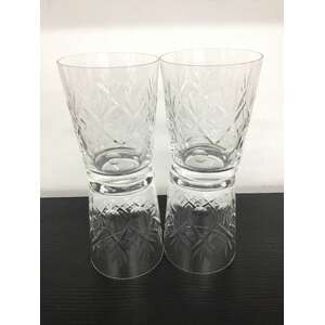 VINTAGE Edinburgh Crystal Lochiel Old Fashioned Tumblers 9 Ounce - Set of 4