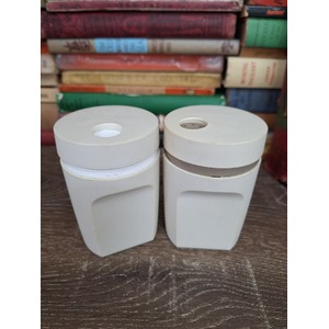 VINTAGE Tupperware Salt & Pepper Set - Cream