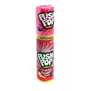 Push Pop Candy - Retro Lolly - 15g - Blue Raspberry