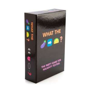 What The ? Emoji Card Game - Naughty Texters Party Game