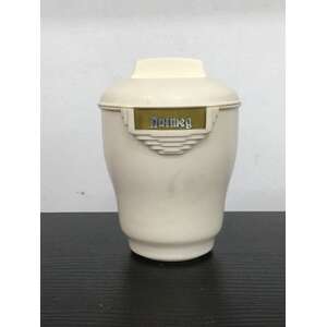 ART DECO Bristolite Australia Spice Canister - Nutmeg - White 